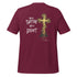 Walk by Faith Not By Sight (Back) Christian Bible Verse T-Shirt